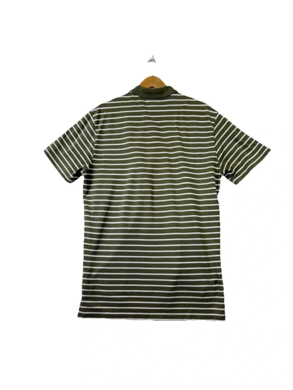 Polo Ralph Lauren Stripped Polo Shirt Large Short Sleeve Green Pony Logo Golf